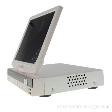 4CH HDMI 10.5‘ LCD security camera recorder wireless